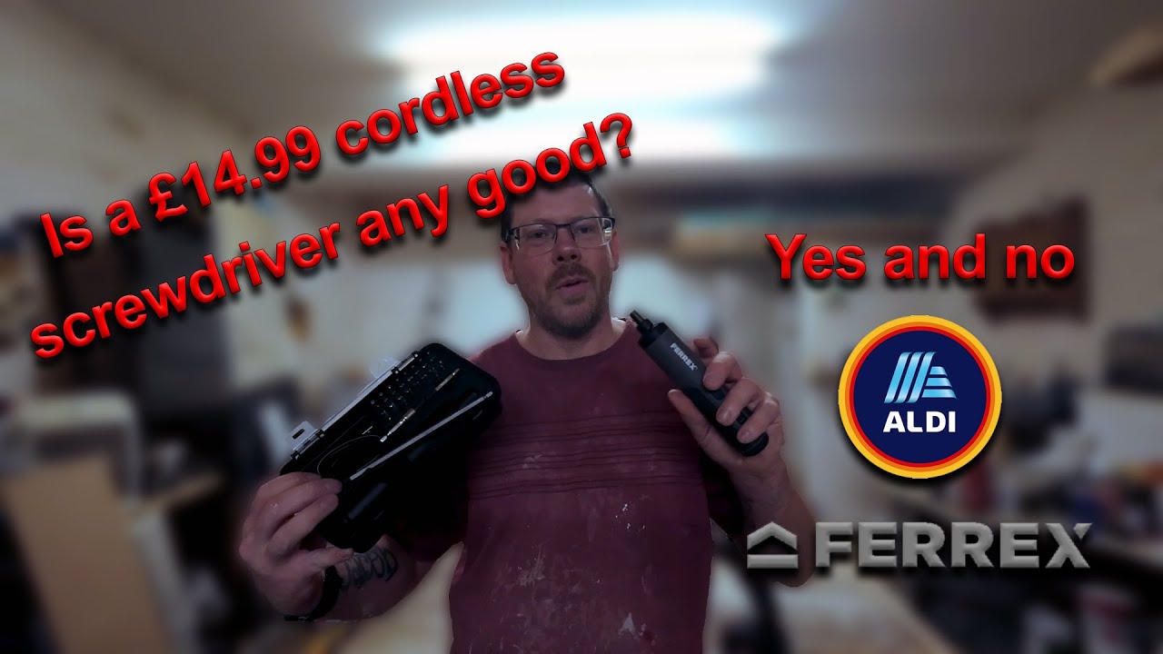 Unboxing and Testing a Mini Electric Screwdriver from Ferrex/Aldi - Is It Worth Your Money?