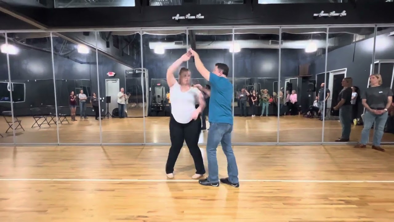 Two Step- Social Patterns-Outside Spin to Shoulder Check