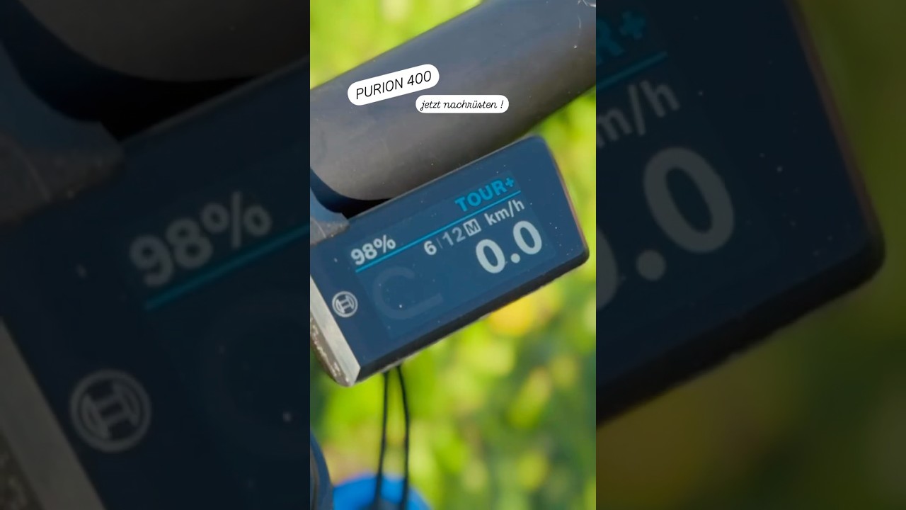 #shorts : PURION 400 Display  📱selbst am eBike nachr&uuml;sten #ebike #shortsvideo #purion #boschebike