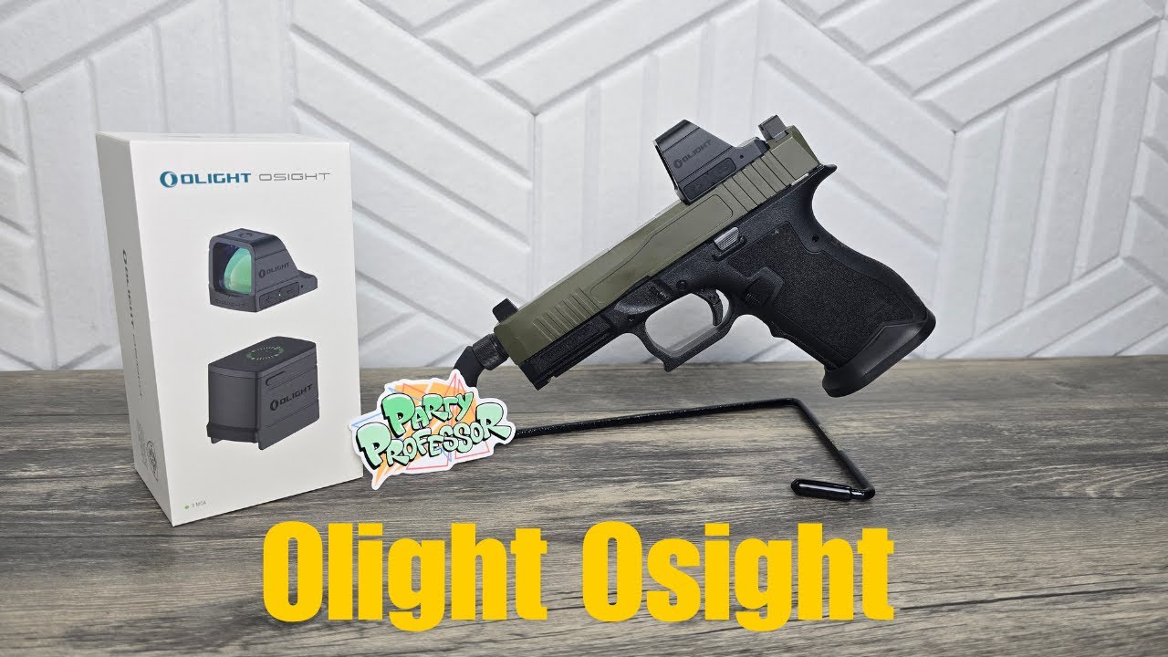 Распаковка и установка фонаря Olight Osight