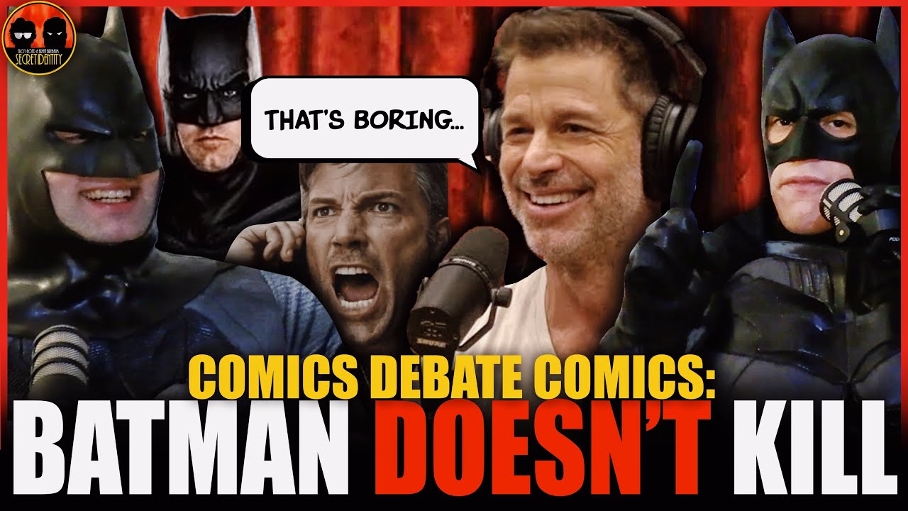 Batman DOES NOT kill | Joe Rogan Zack Snyder DEBATE (Secret Identity | Troy Bond & Brent Birnbaum)