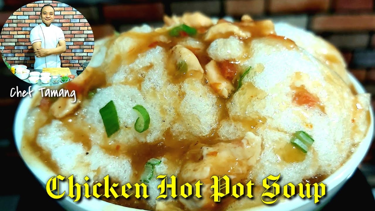 Chicken Hot Pot Soup | How to Make Chicken Egg Foam Soup | ऐसा सूप जो आपने देखा नहीं होगा Special