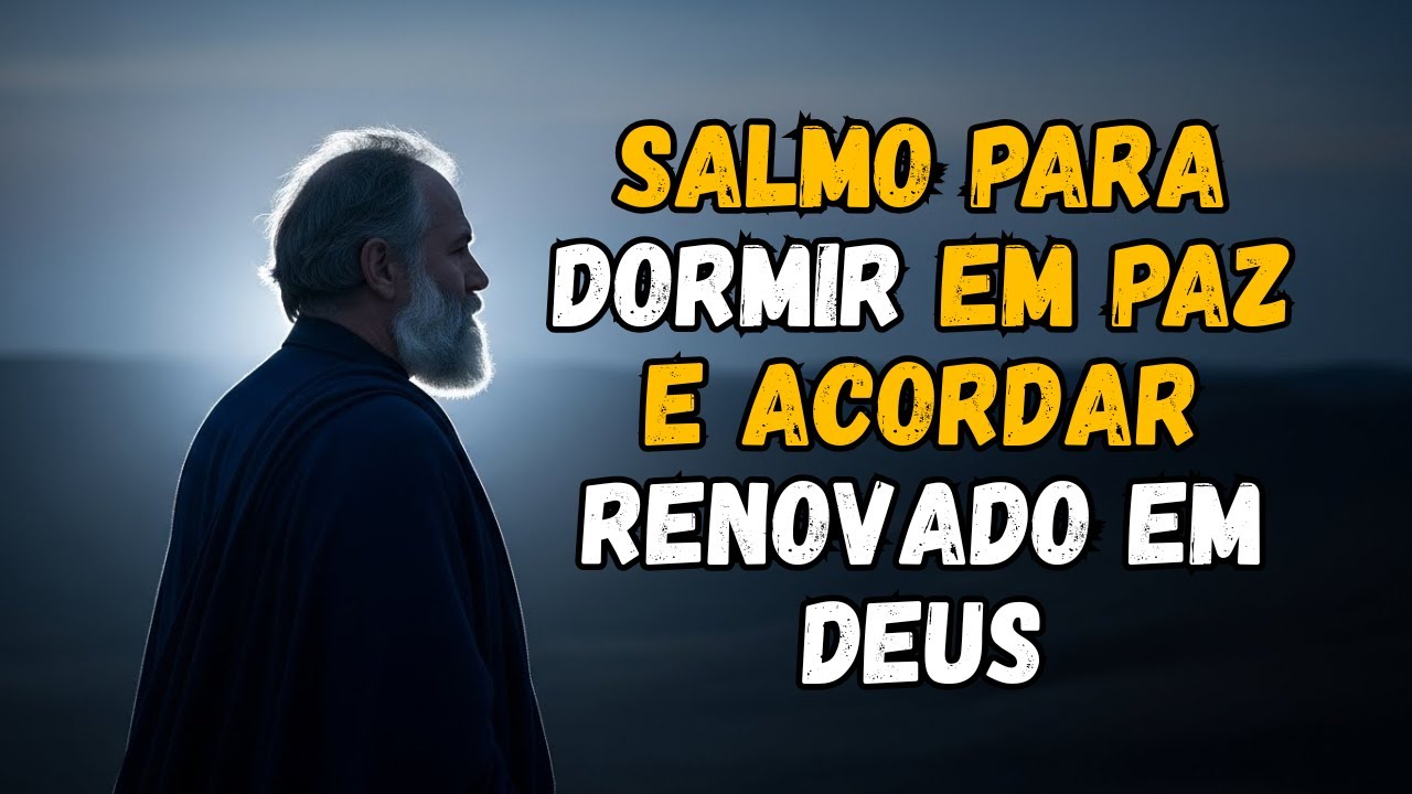 SALMO Para DORMIR em PAZ e Acordar RENOVADO Em DEUS