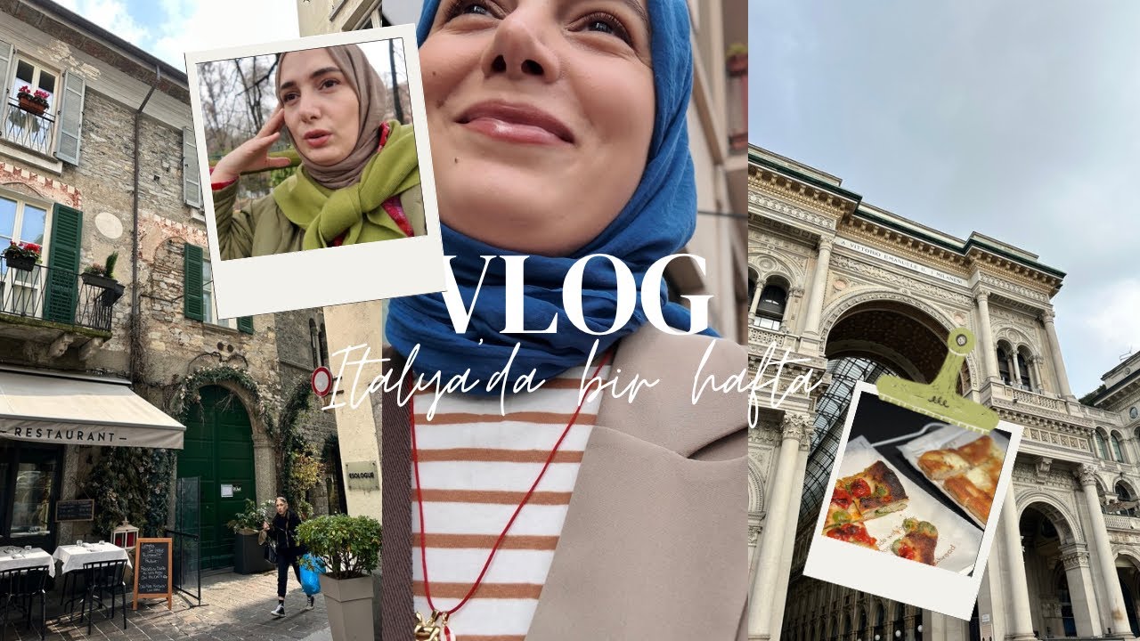 Italya’da bir hafta || Bergamo, Milano, Como 🛵🍕