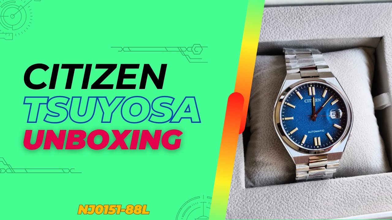 Meet Tsuyosa: The Unpretentious Automatic Watch from Citizen!
