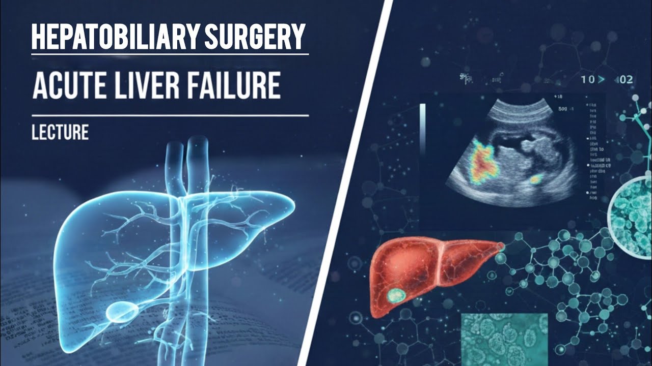Acute Liver Failure | Hepatobiliary Surgery | Causes, Diagnosis & Management | High-Yield Lecture