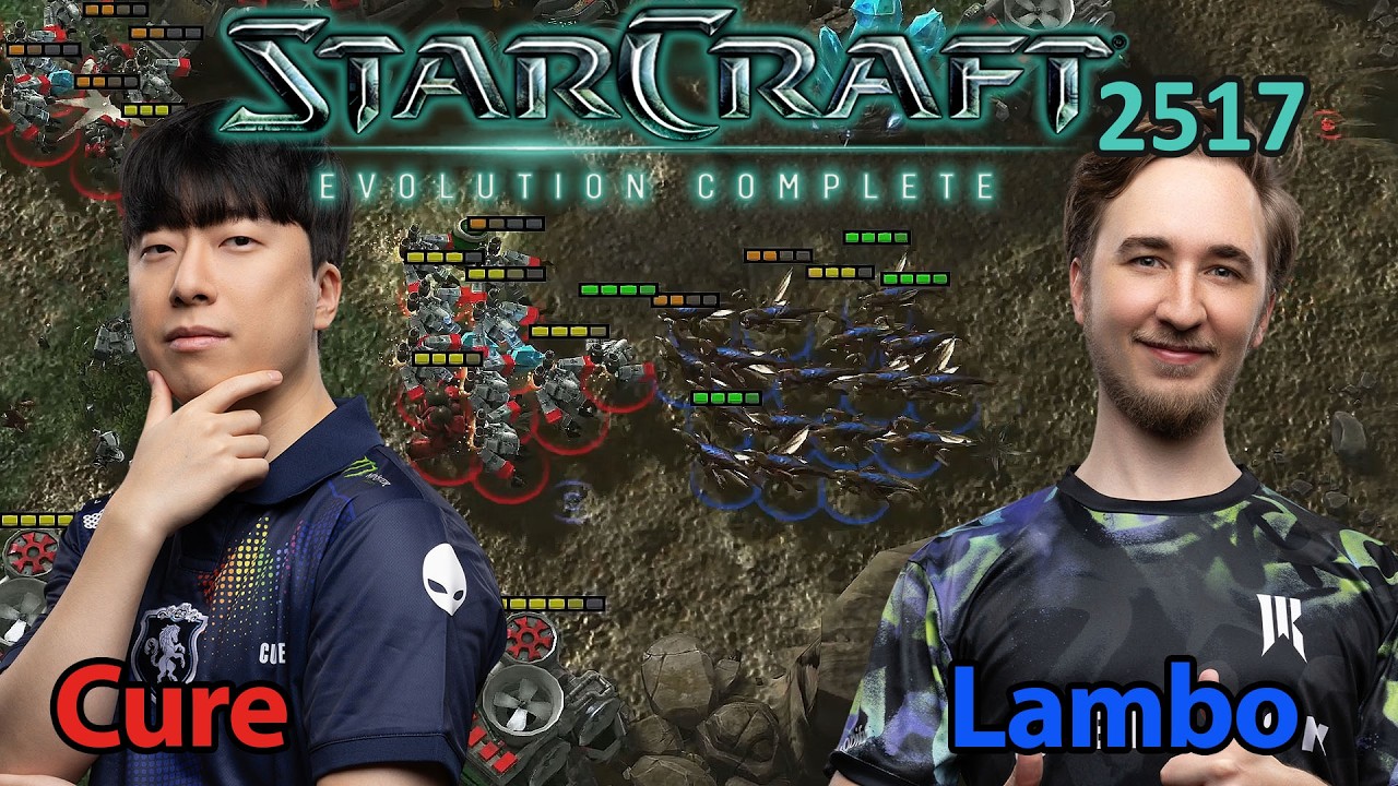 BRONZE ODER FINALE - 🇰🇷 Cure (T) vs 🇩🇪 Lambo (Z) - Starcraft: Evolution Complete - 2517