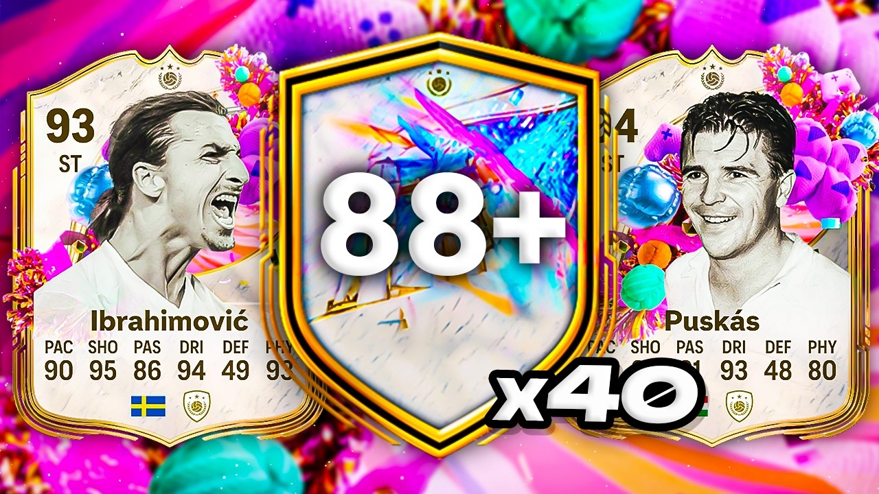 40 наборов иконок FUT с рейтингом 88+ ко дню рождения! 😲 FC 26 Ultimate Team