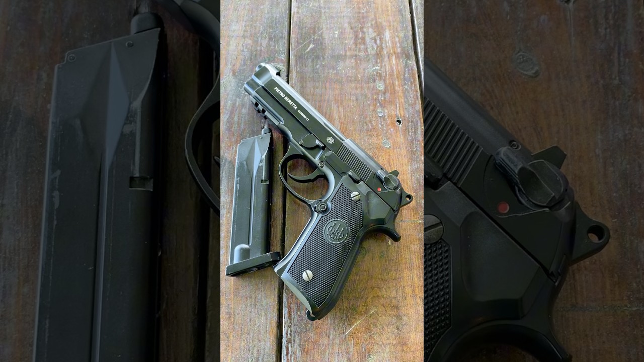 Umarex Beretta Full Auto Air Pistol #shorts #bbgun #airgun #gun #handgun