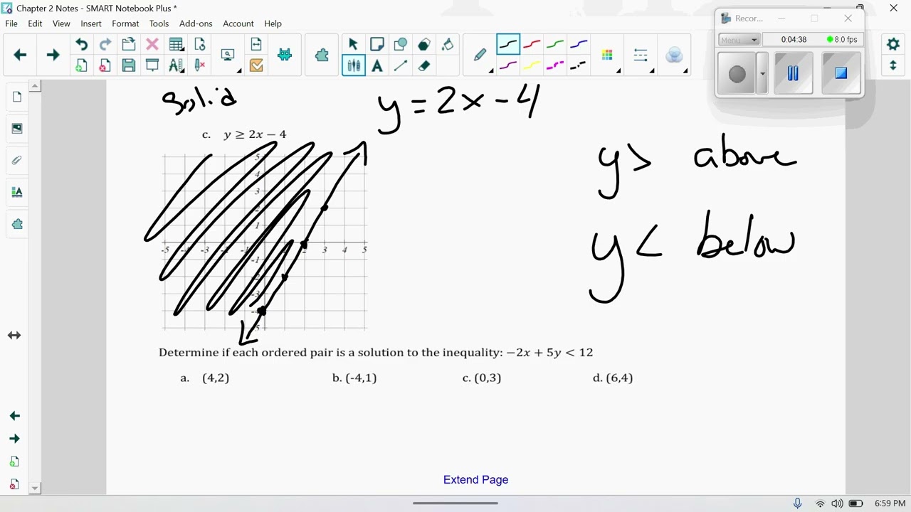 2 8 graphing inequalities algebra 2