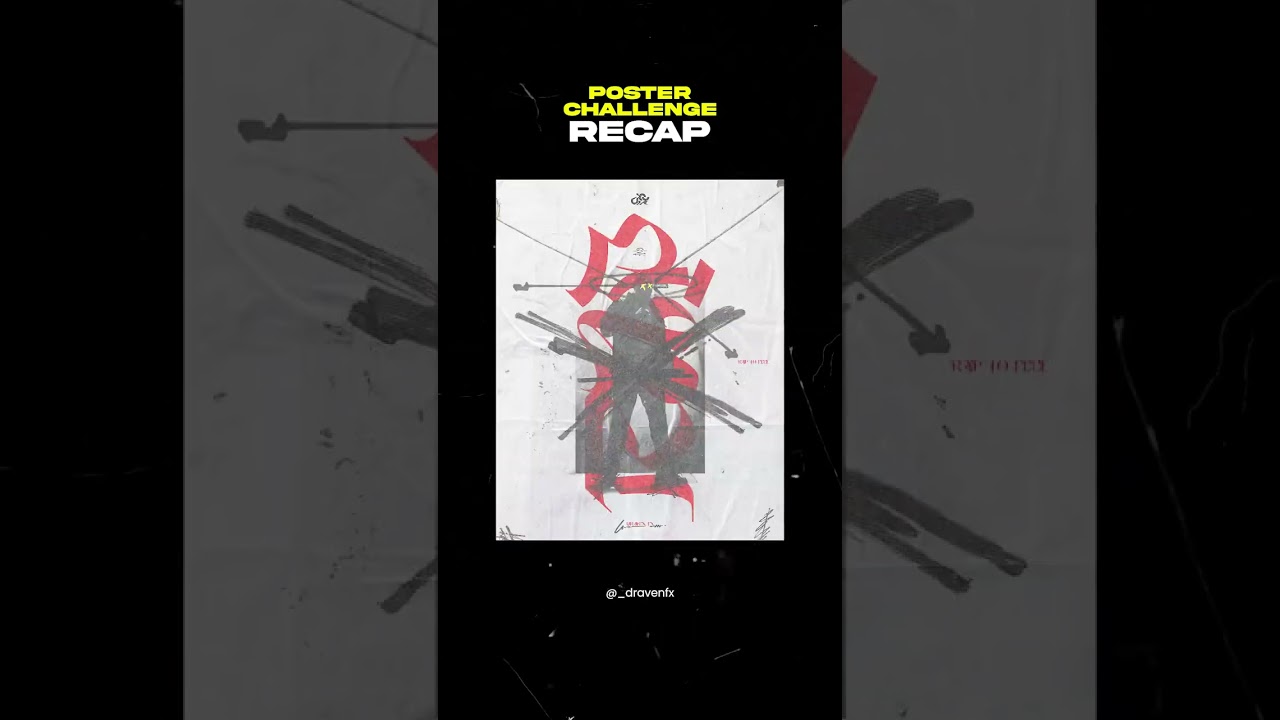 30 days Poster Challenge compilation