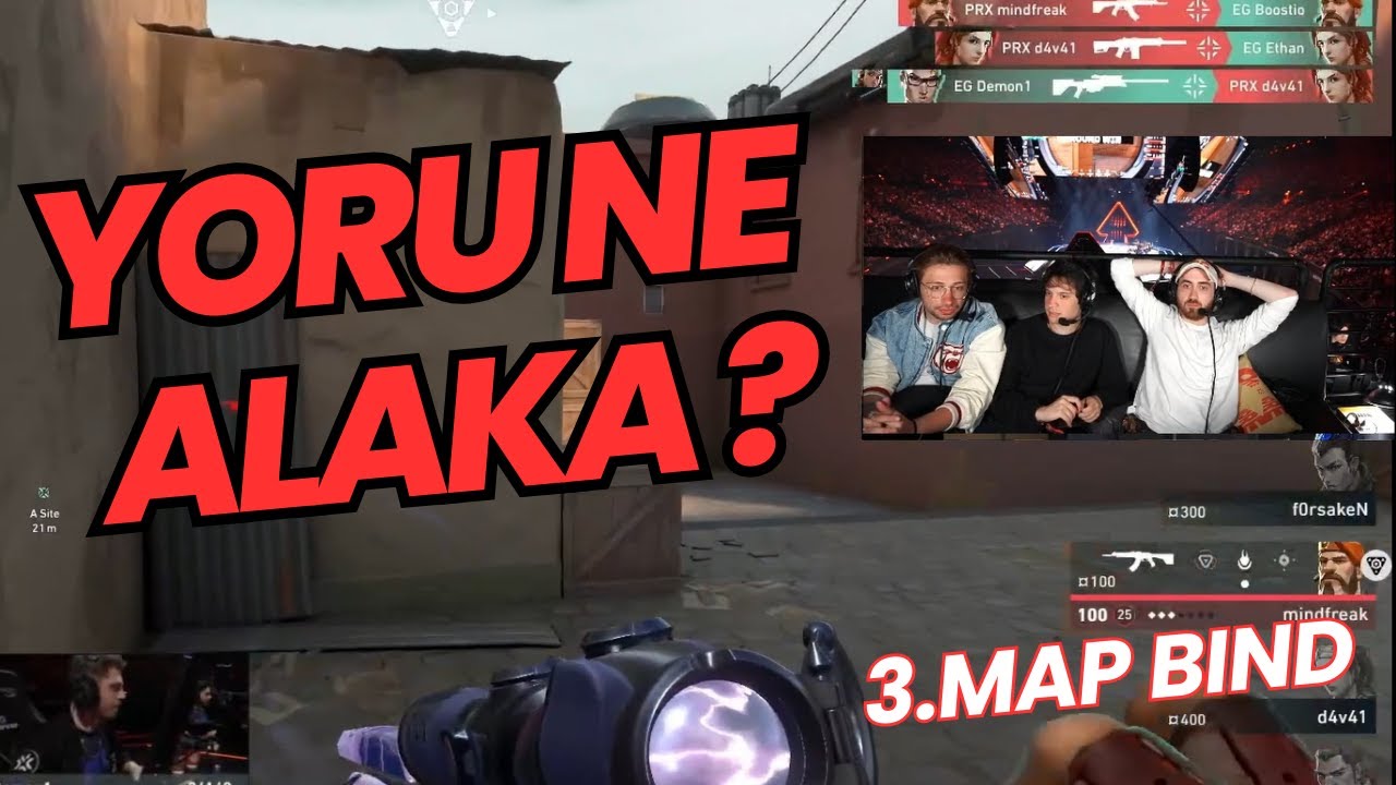 FERİT COMBATRY HELLİAN EG VS PRX DÜNYA FİNALİ ÜÇÜNCÜ HARİTA VALORANT CHAMPIONS 2023 !