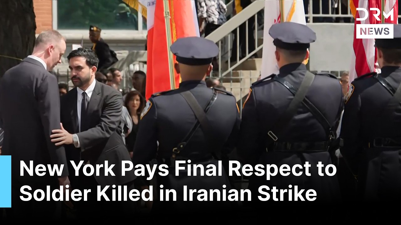 Mamdani Consoles the Family of U.S. Soldier Killed in Jordan by Iran at New York Funeral | AC1G