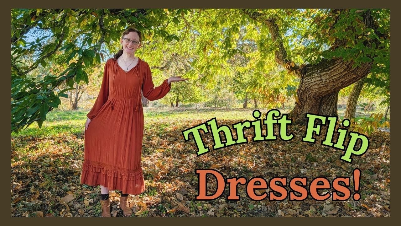ПЛАТЬЯ Thrift Flip (Даём вещам из секонд-хенда новую жизнь!)