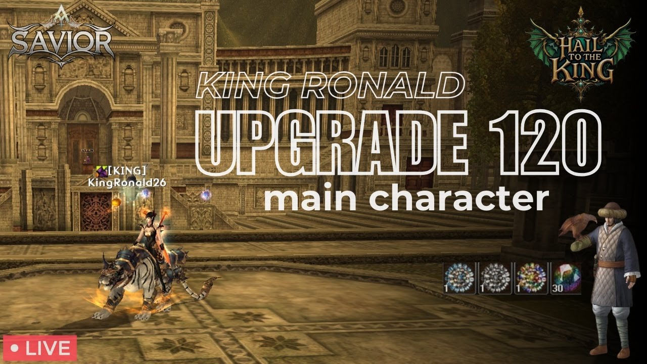 🔴  [Atlantica Rebirth Indonesia] Savior... Mencoba Upgrade 120  Main Char Lalu Ganti Job Klik Kanan