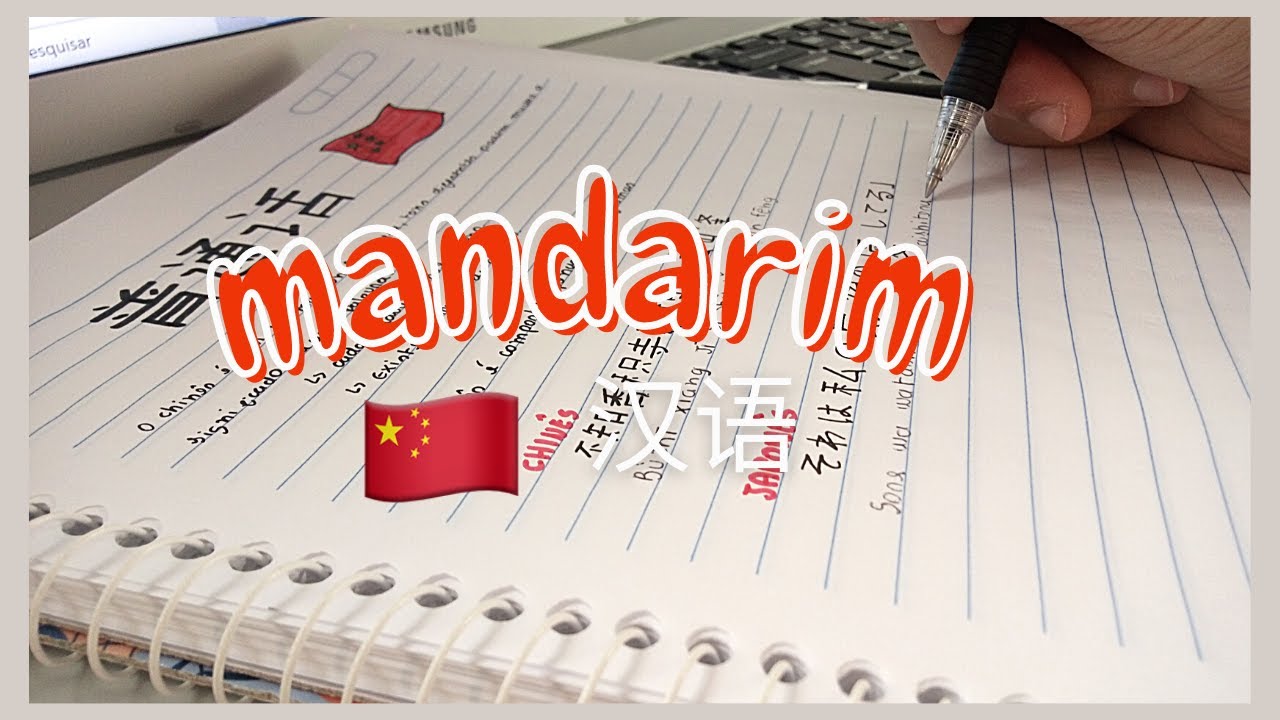STUDY VLOG DE MANDARIM | aprendendo o pinyin e ideogramas 🇨🇳