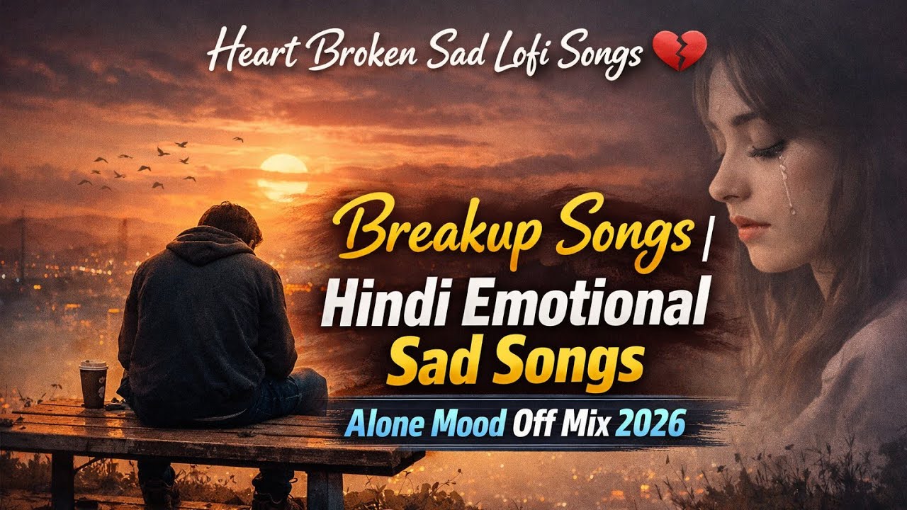 Heart Broken Sad Lofi Songs | BreakupSongs | Hindi Emotional Sad Songs | AloneMood Off Mix 2026