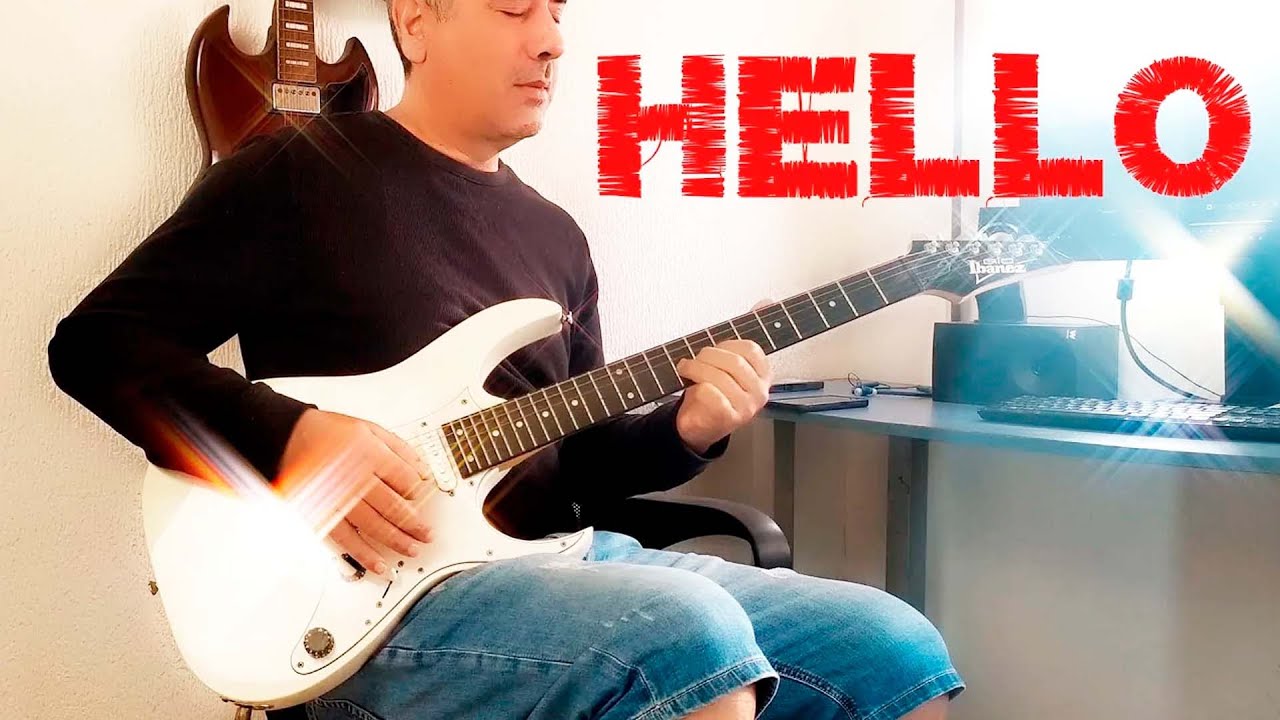 Lionel Richie - Hello - Electric Guitar Version
