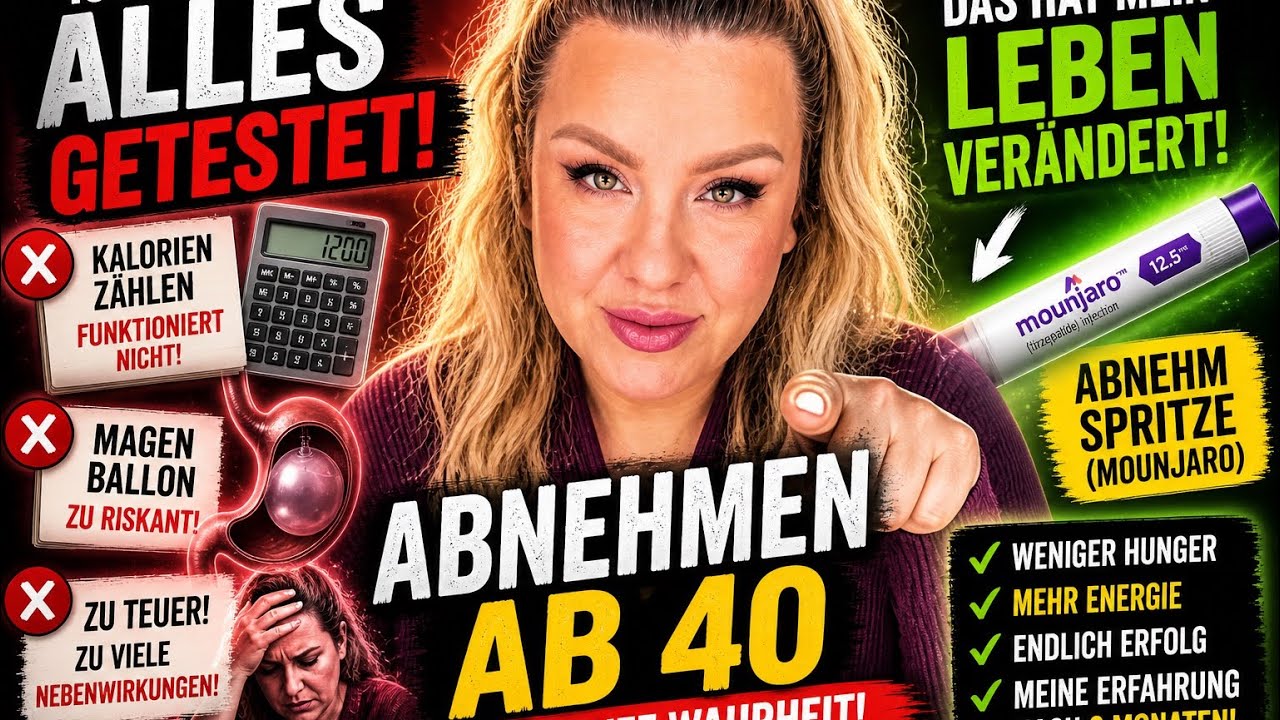 Kalorienzählen, Magenballon, Abnehmspritze (Mounjaro): Meine Erfahrung ab 40 