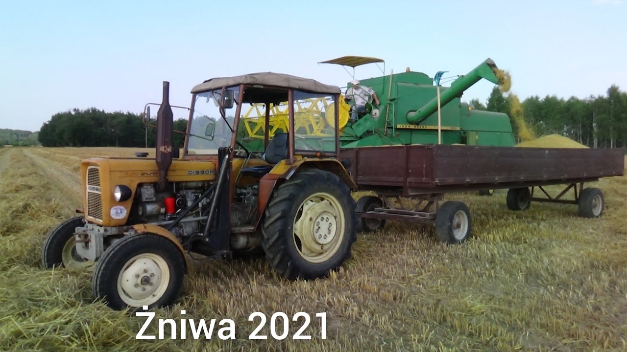 ⭐Żniwa 2021 John deere 950, Ursus C-330, Ursus 3512⭐