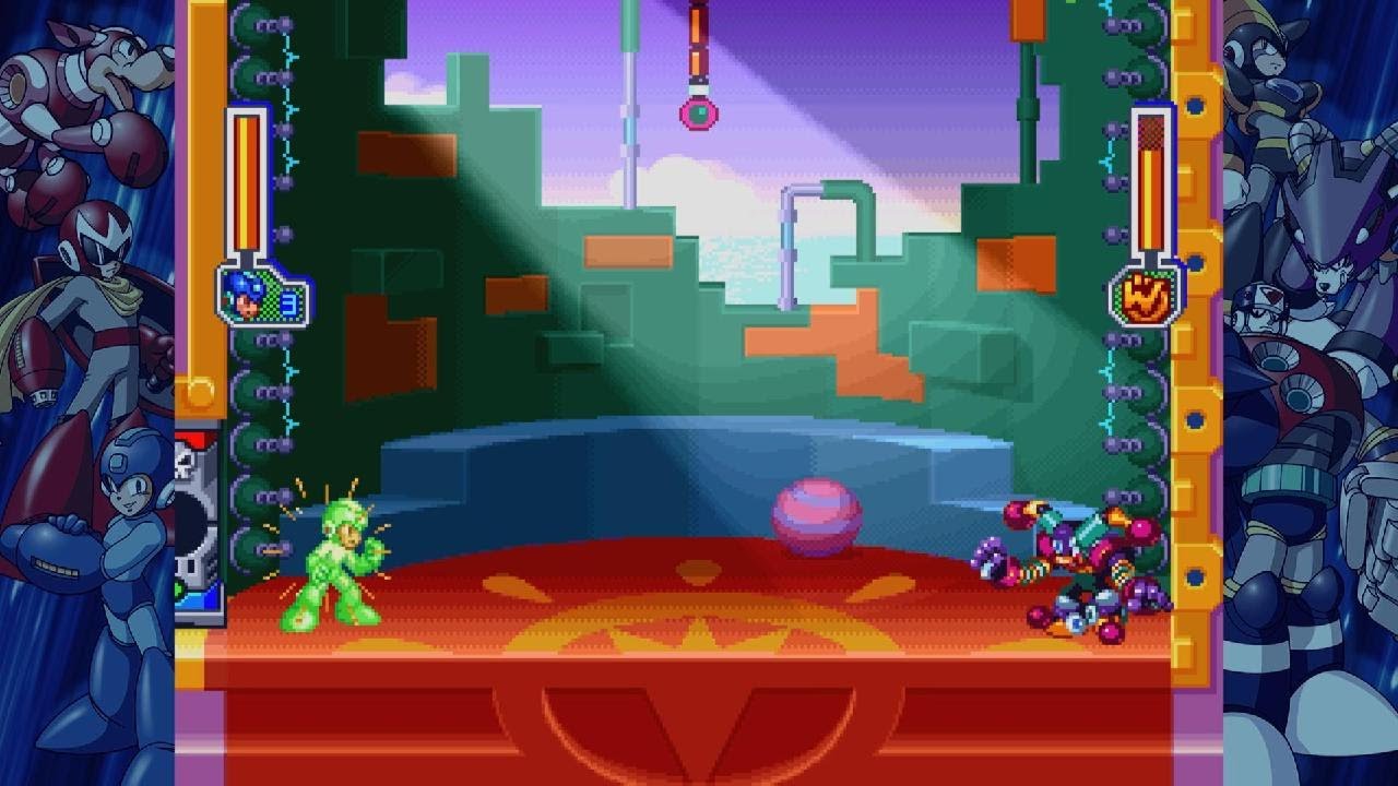 Mega Man 8 clown man boss fight