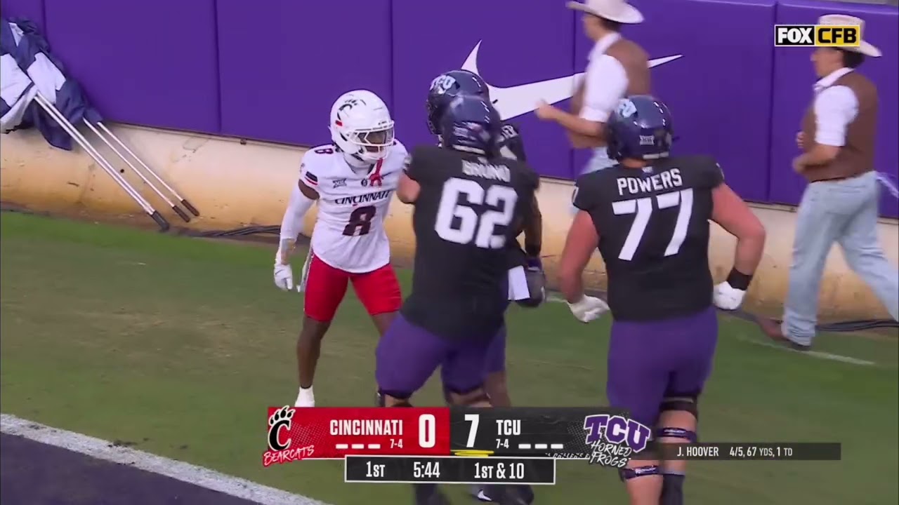 Josh Hoover 2025 CFB Game Highlights vs Cincinnati