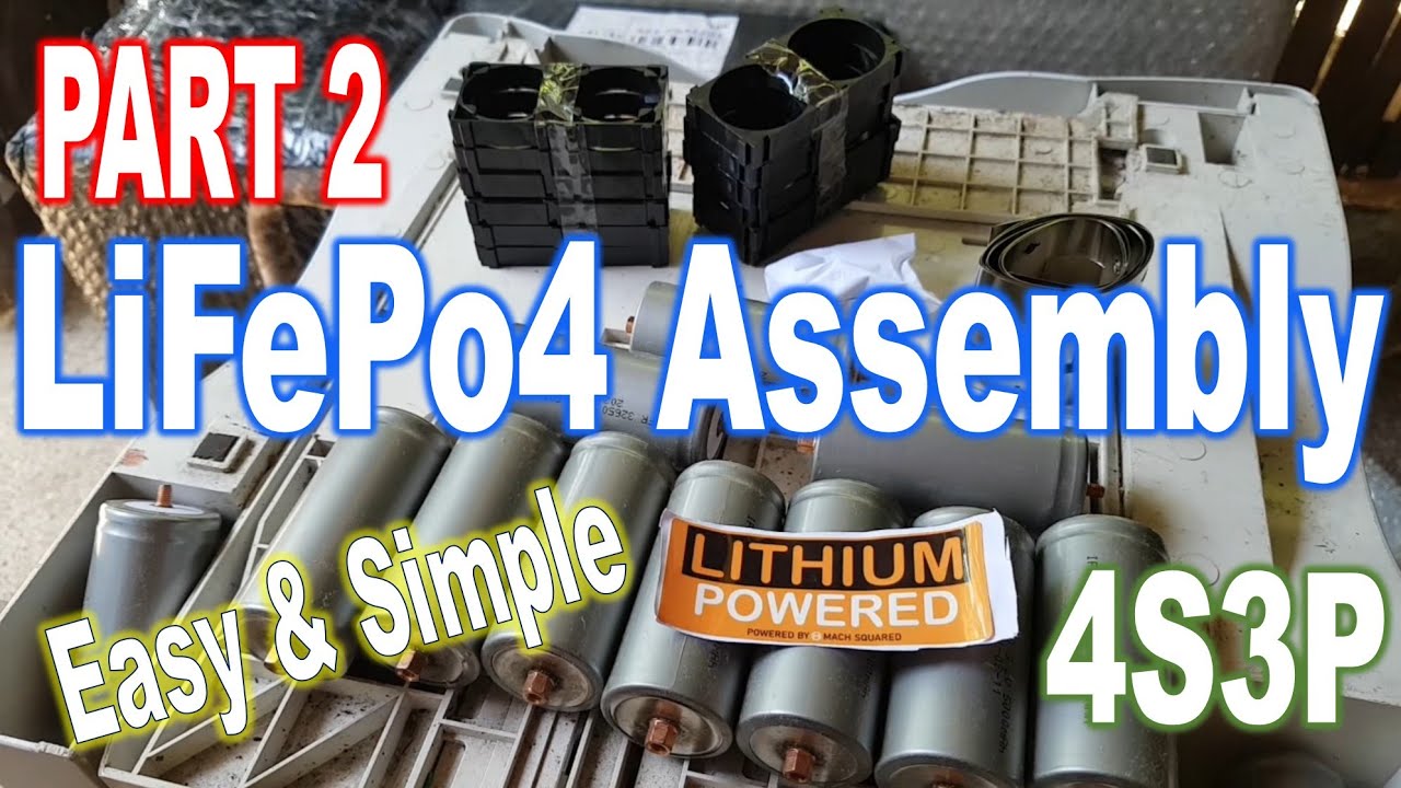 Pag Assemble ng LiFePo4 Battery Pack | 4S3P 32650