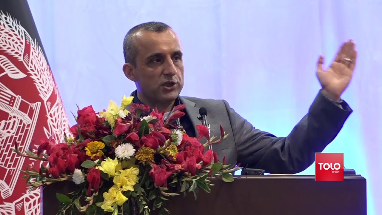 VP Candidate Amrullah Saleh's Speech On Peace and Election | TOLOnews Interview