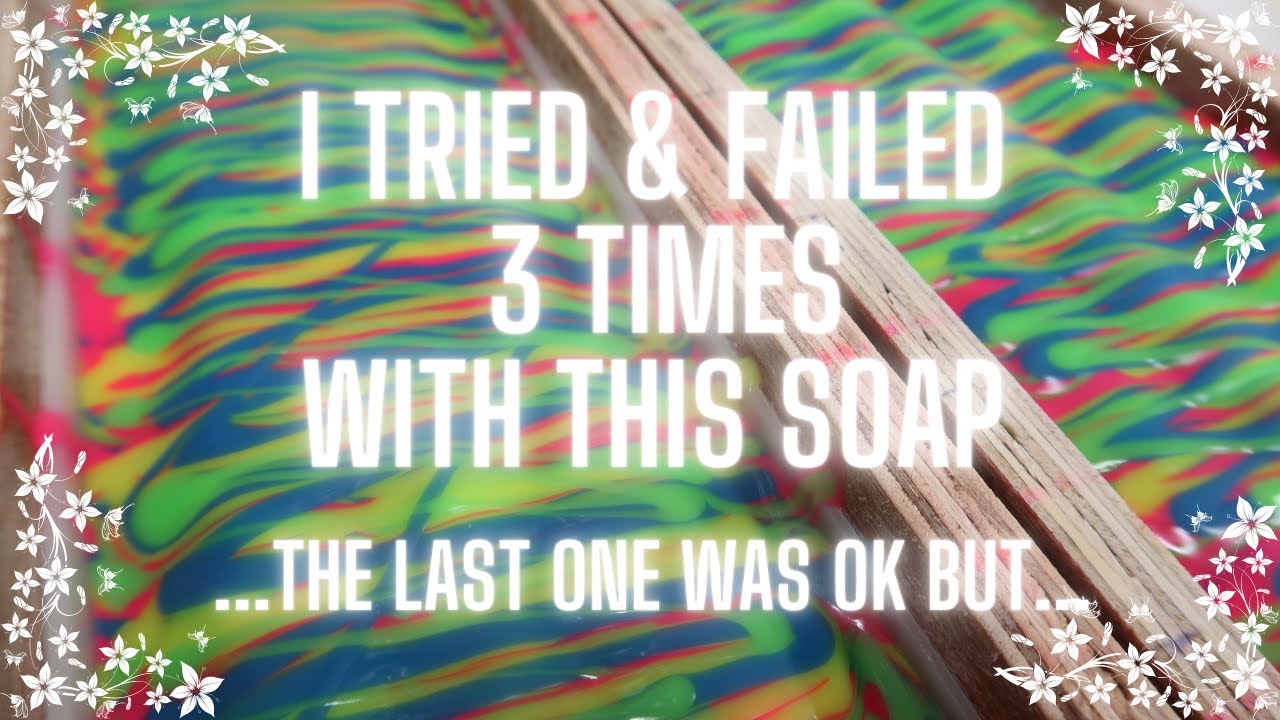 I Tried a Bohemian Wave Design Soap & Failed Miserably but the 3rd One Was OK