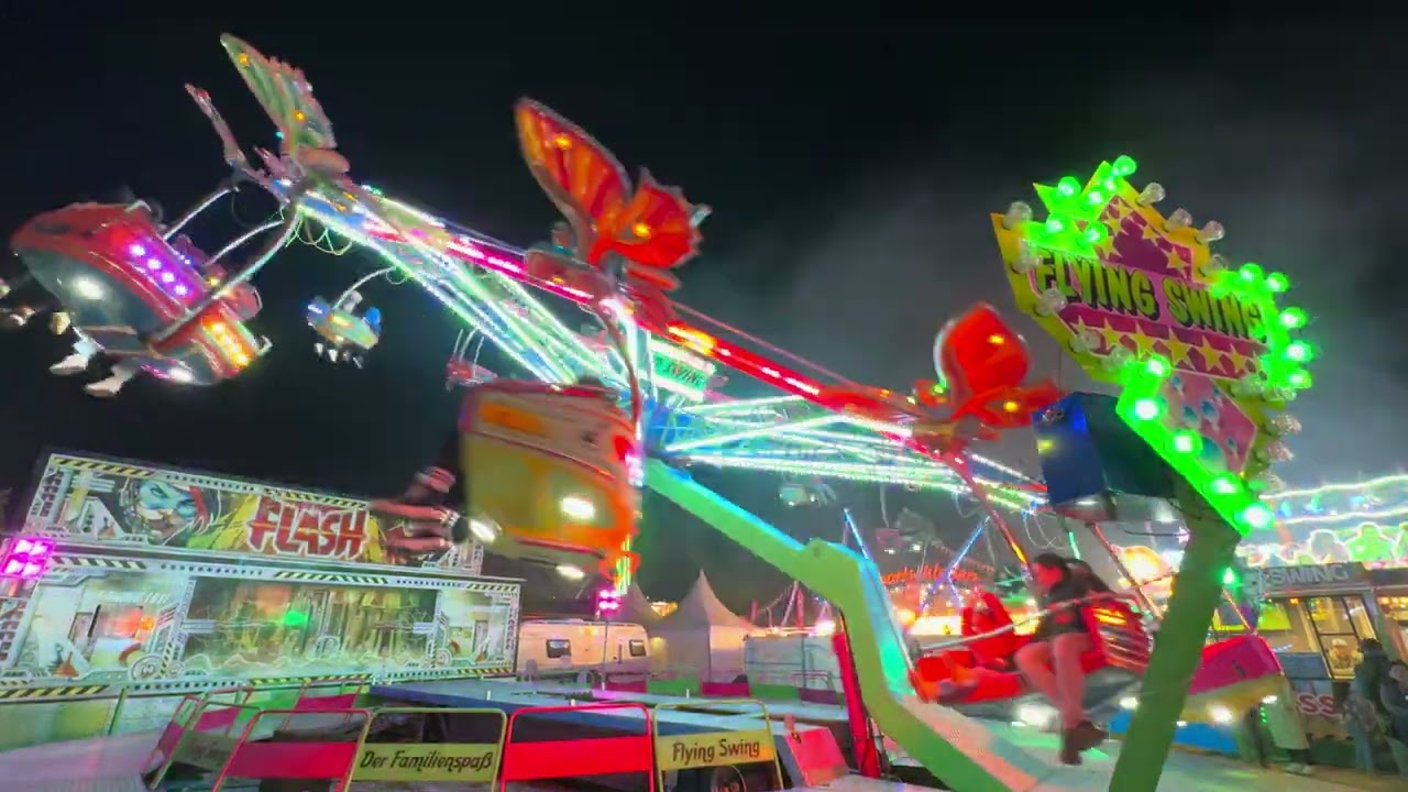 Flying Swing - Krause (Offride) Herbstkirmes Bielefeld 2024 4K