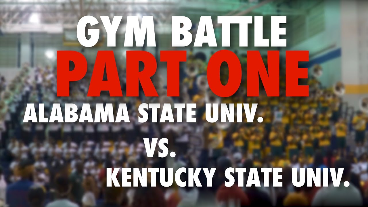 Alabama State University vs. Kentucky State | Music Through the Streets Gym Battle Part ONE