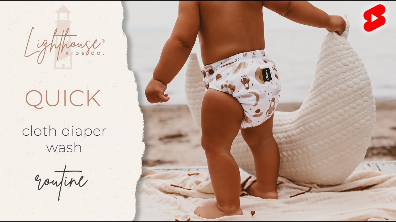 Quick Cloth Diaper Wash Routine
