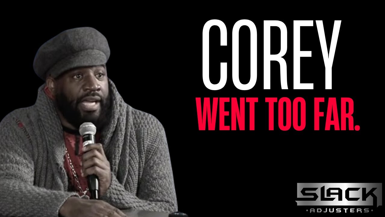 Corey Holcomb Went Too Far.