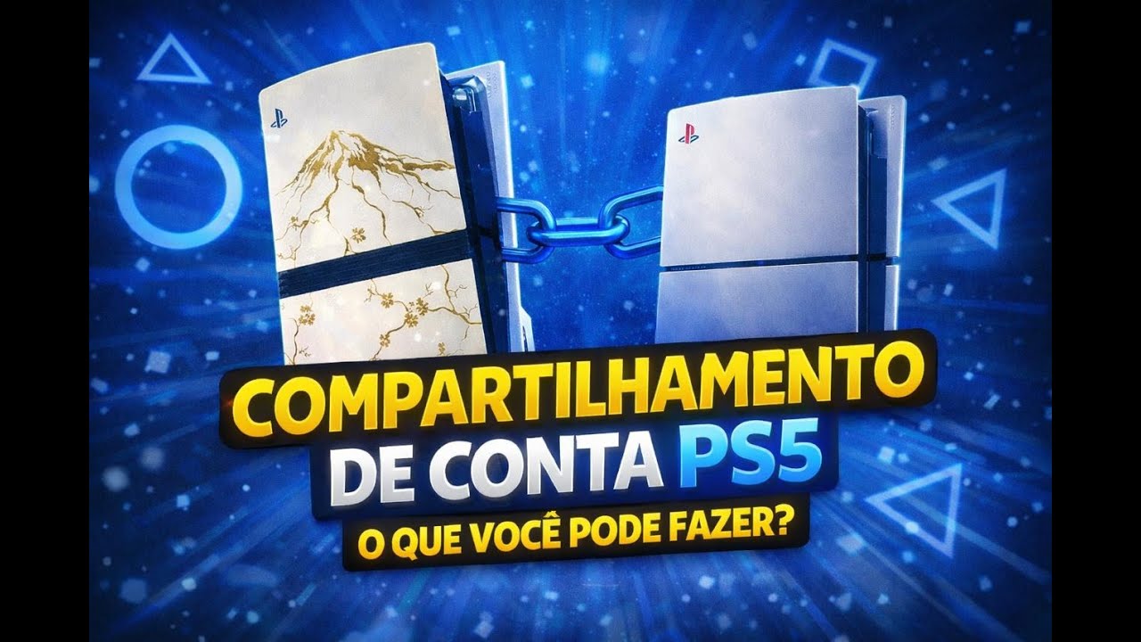 COMPARTILHAMENTO DE CONTA EM 2026 ,  PS5!
