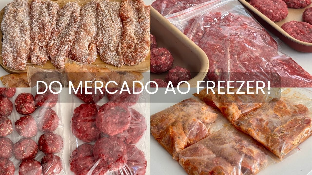 Organizando carnes para 2 semanas: ganhe tempo e evite desperdícios