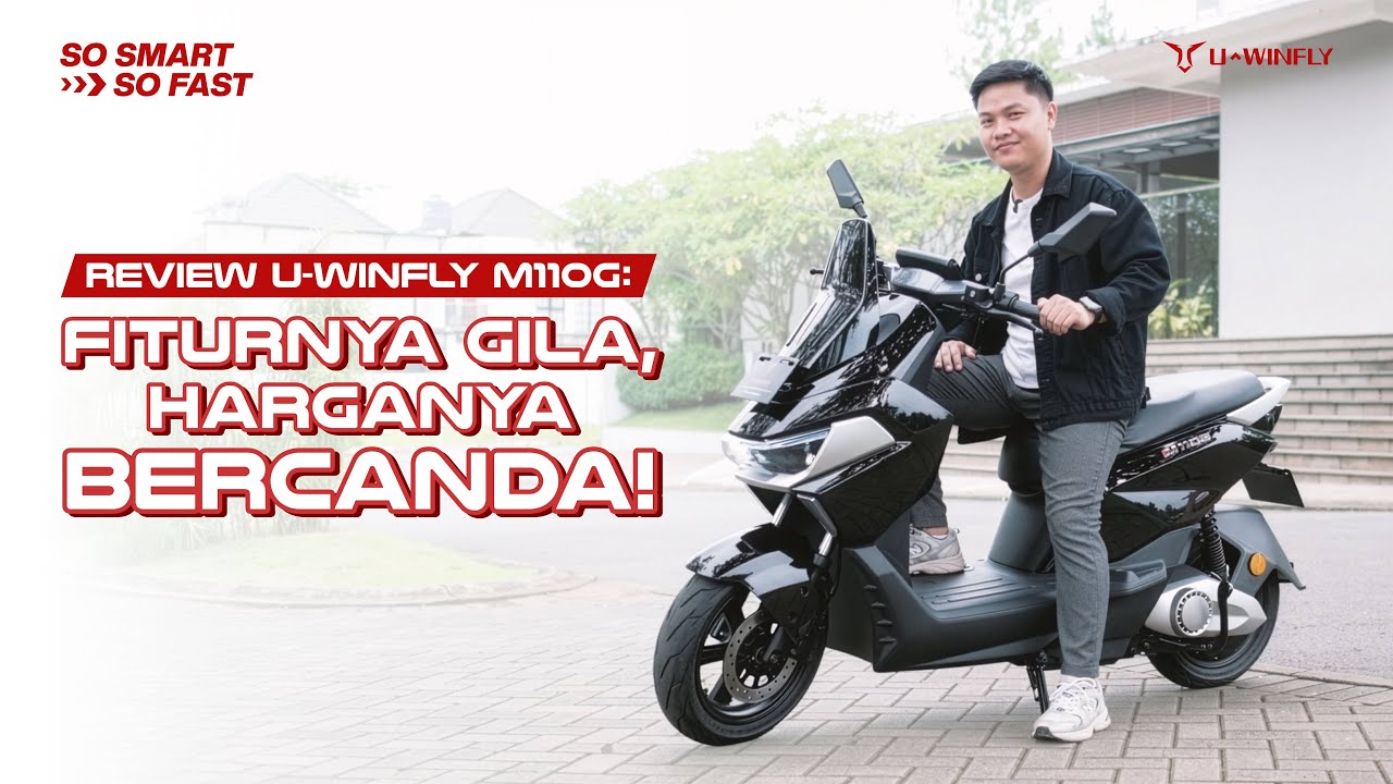 U-WINFLY M110G: MOTOR LISTRIK 13 JUTAAN, SPEKNYA GAK MASUK AKAL! 🤯🔥