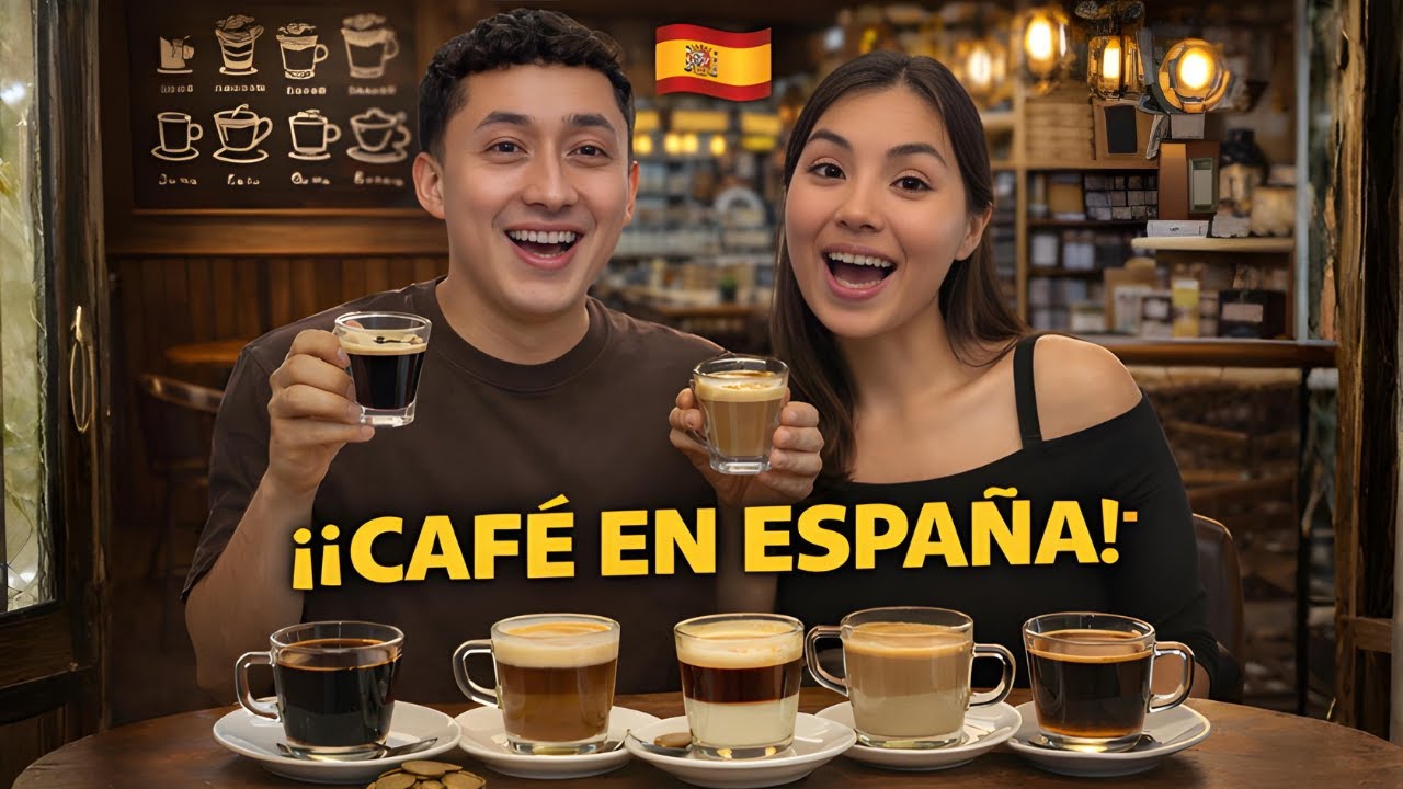 TIPOS DE CAFE EN ESPAÑA QUE MAS SE BEBEN - TE SORPRENDERAS 😱