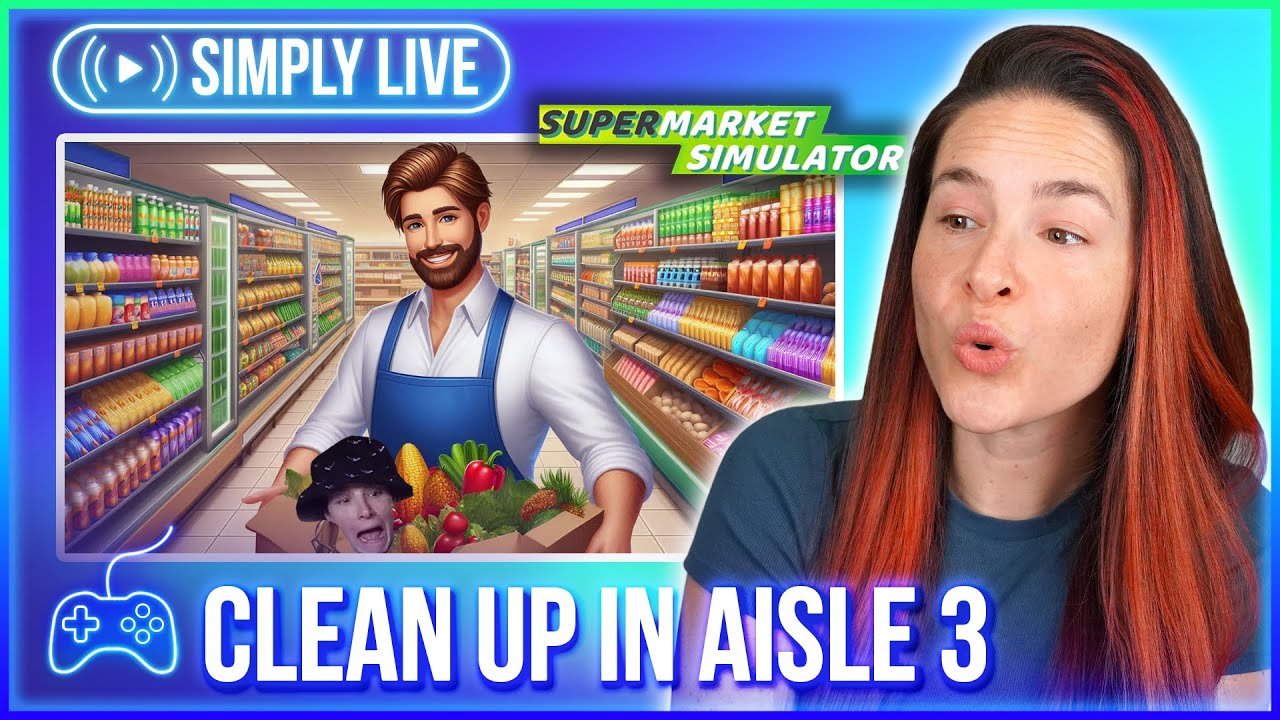 Going Into Debt For Sugar (2/?) 🔴LIVE - Supermarket Simulator 🛒