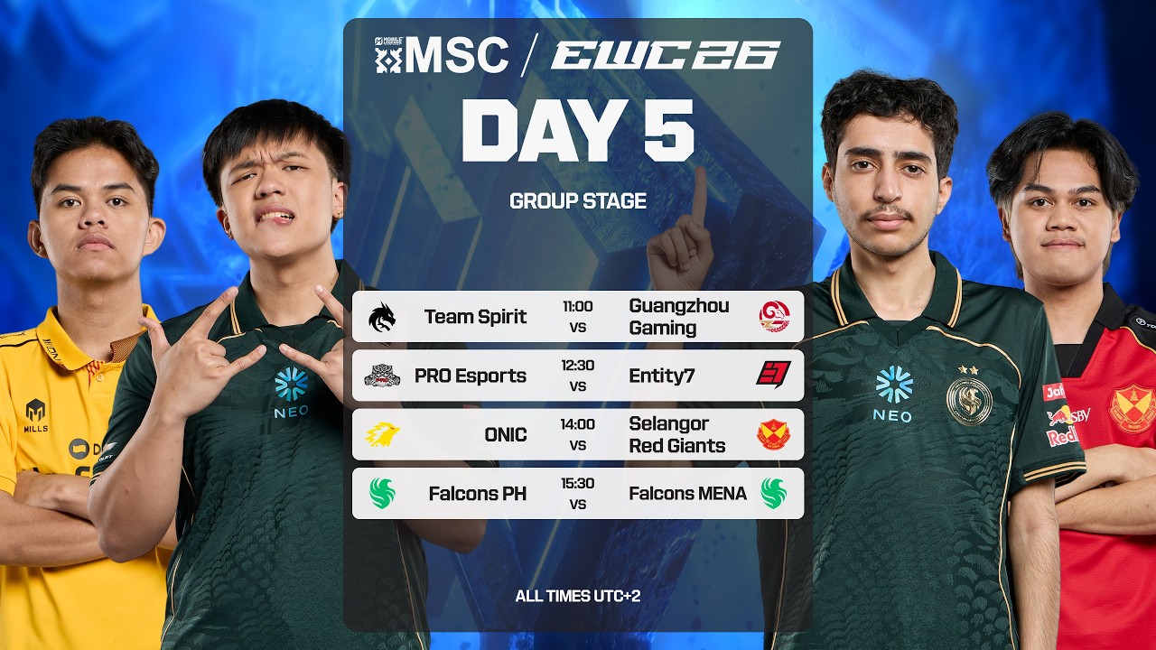 [LIVE] | MSC AT EWC Group Stage Day 5 | (ENG)
