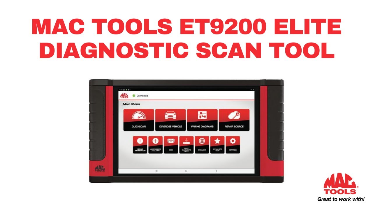 Mac Tools ET9200 Elite Diagnostic Scan Tool