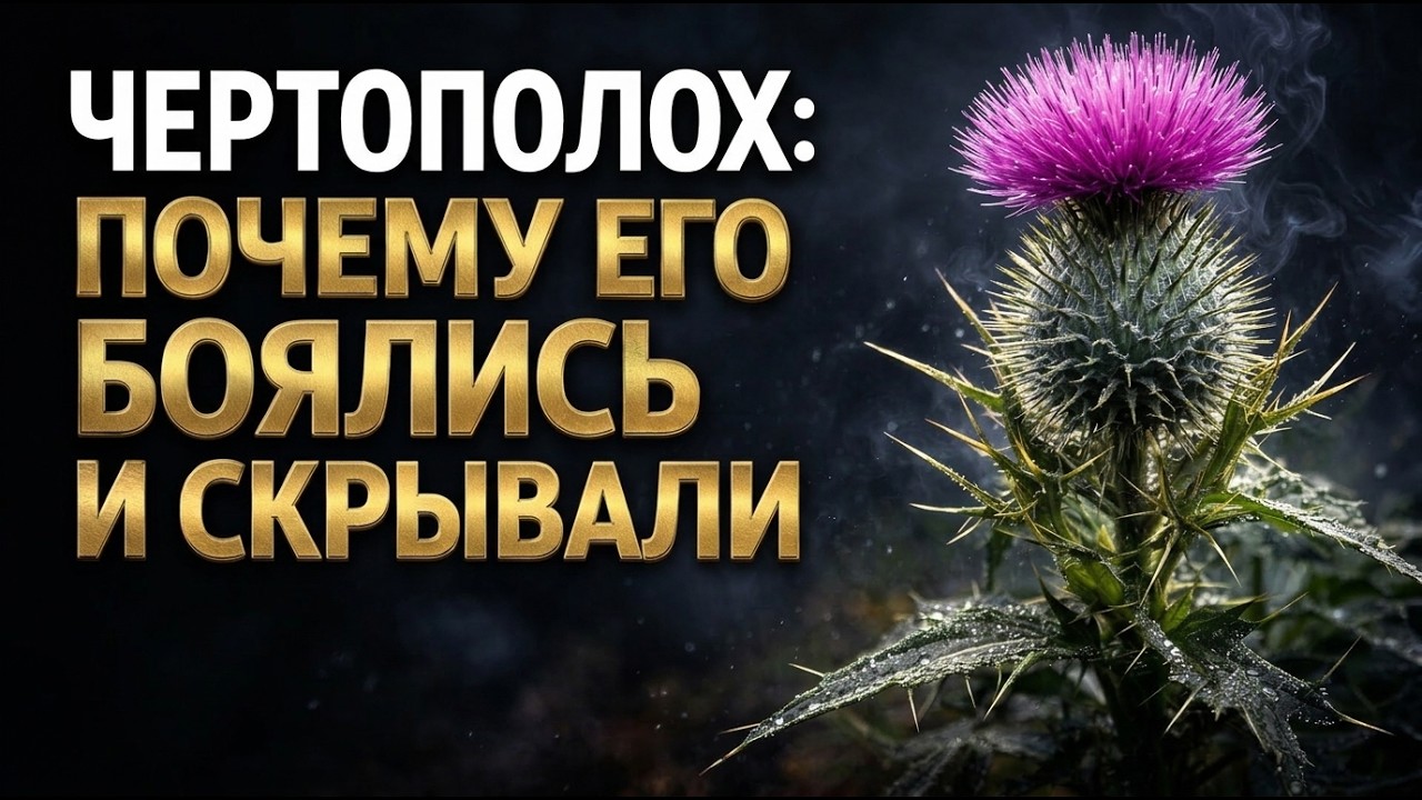 Почему чертополох мощнее антибиотиков?