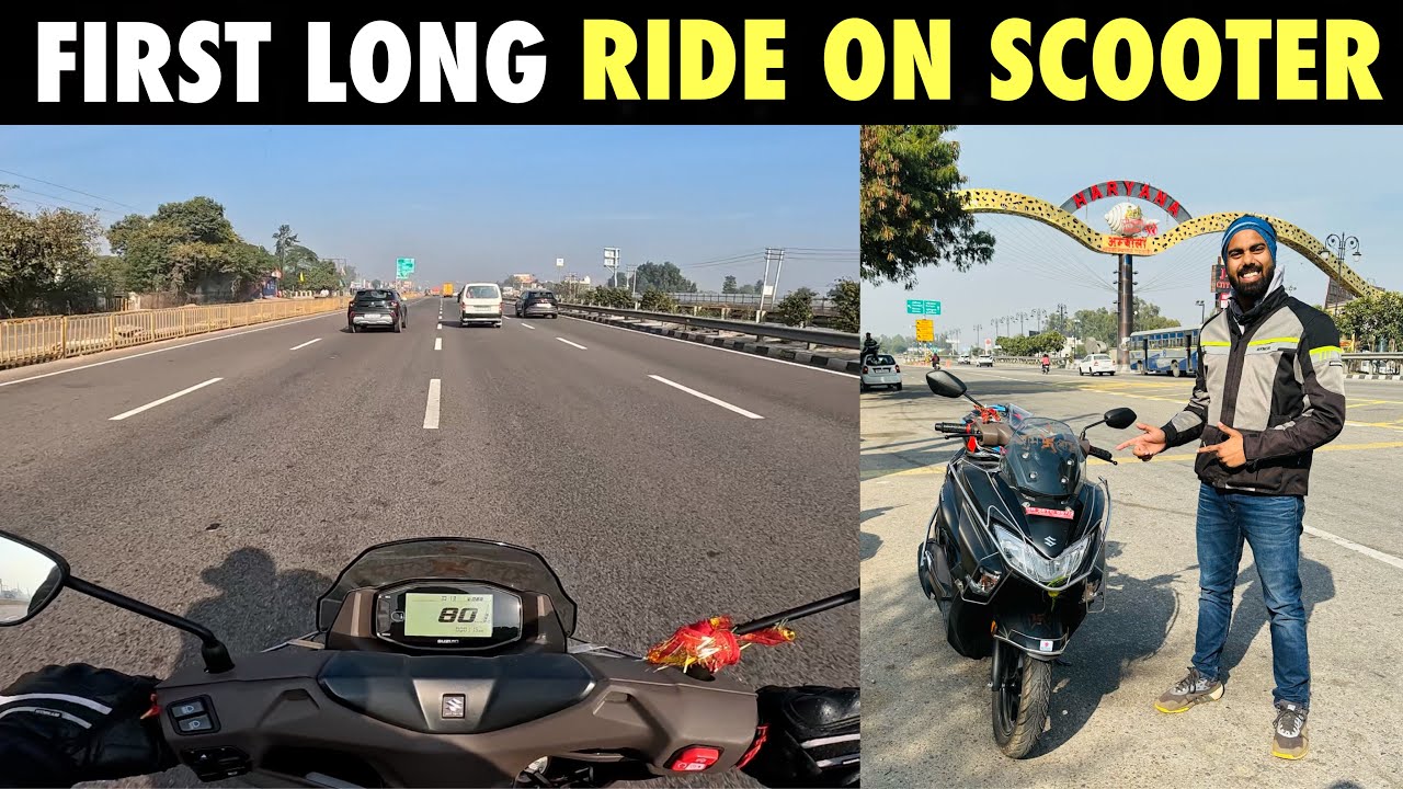 my FIRST LONG RIDE on a 125cc SCOOTER | bought a new SCOOTER | Delhi to Himachal | SJ VLOGS