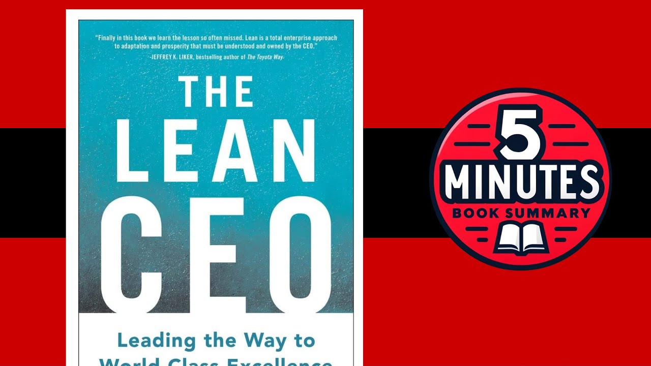 The Lean CEO by Jacob Stoller | 5 Minute Book Summary