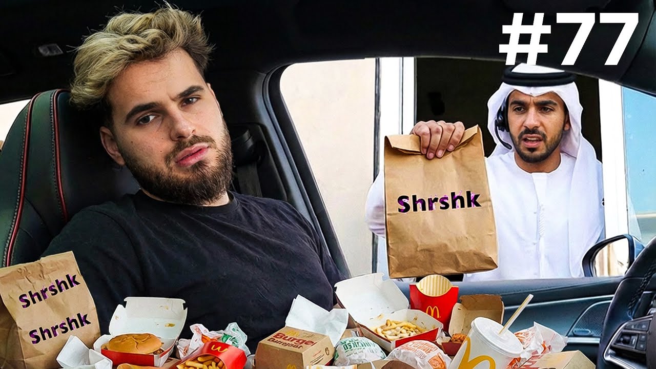 TESTEZ CELE MAI NECUNOSCUTE DRIVE THRU (Dubaiweek Ep.3)