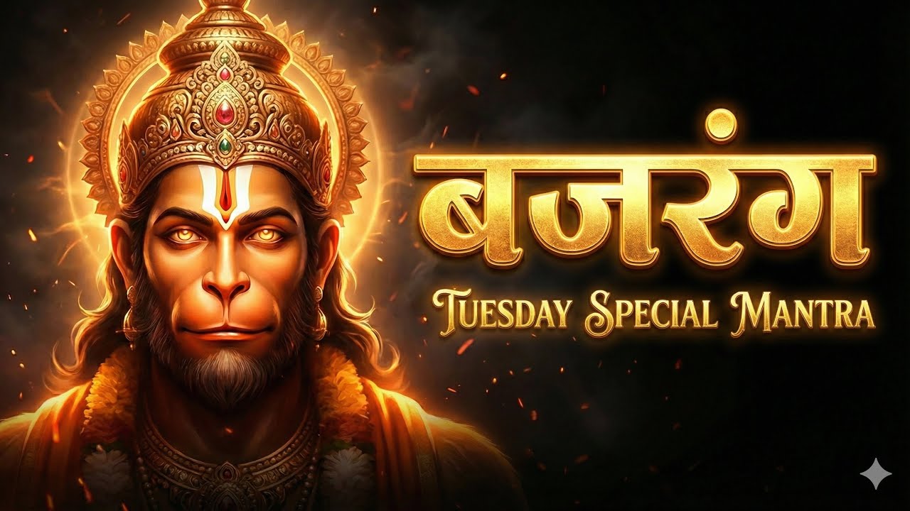 Bajrang Baan (बजरंग बाण) Tuesday Special | Powerful Hanuman Mantra