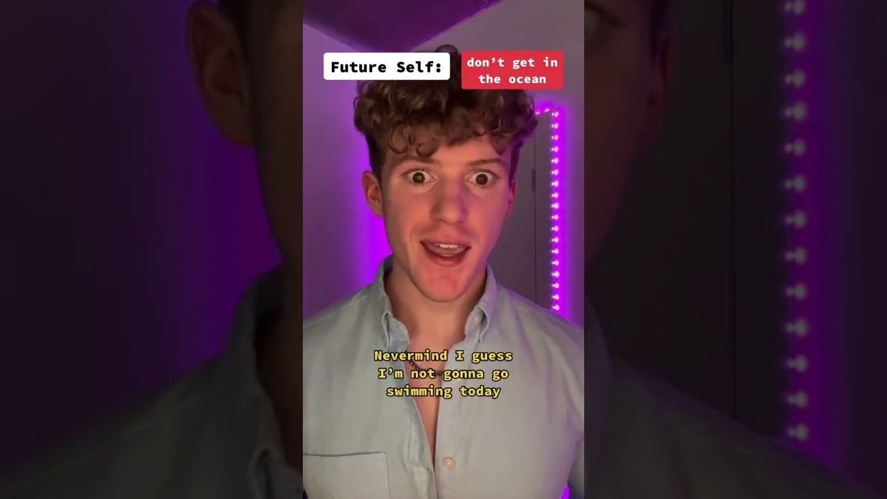 POV You get advice from your future self