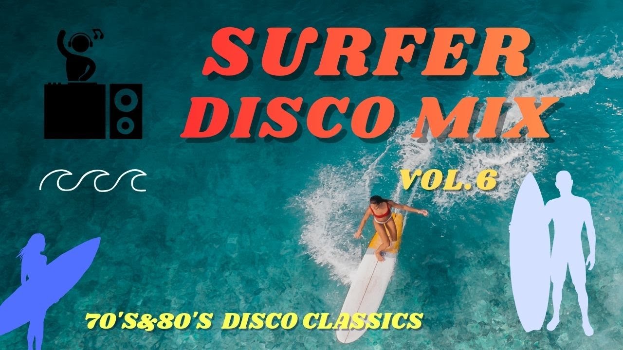 【FunkyDisco Mix vol.6】 六本木　サーファー🏄ディスコMix　80年代を中心にセレクト
