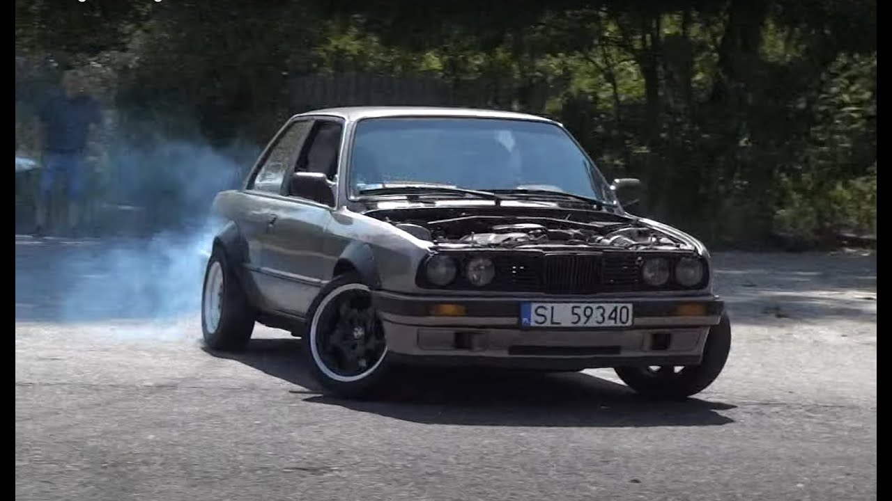 Trening driftu Ligota Bmw e30 325i MatYou BmwKlubZabrze