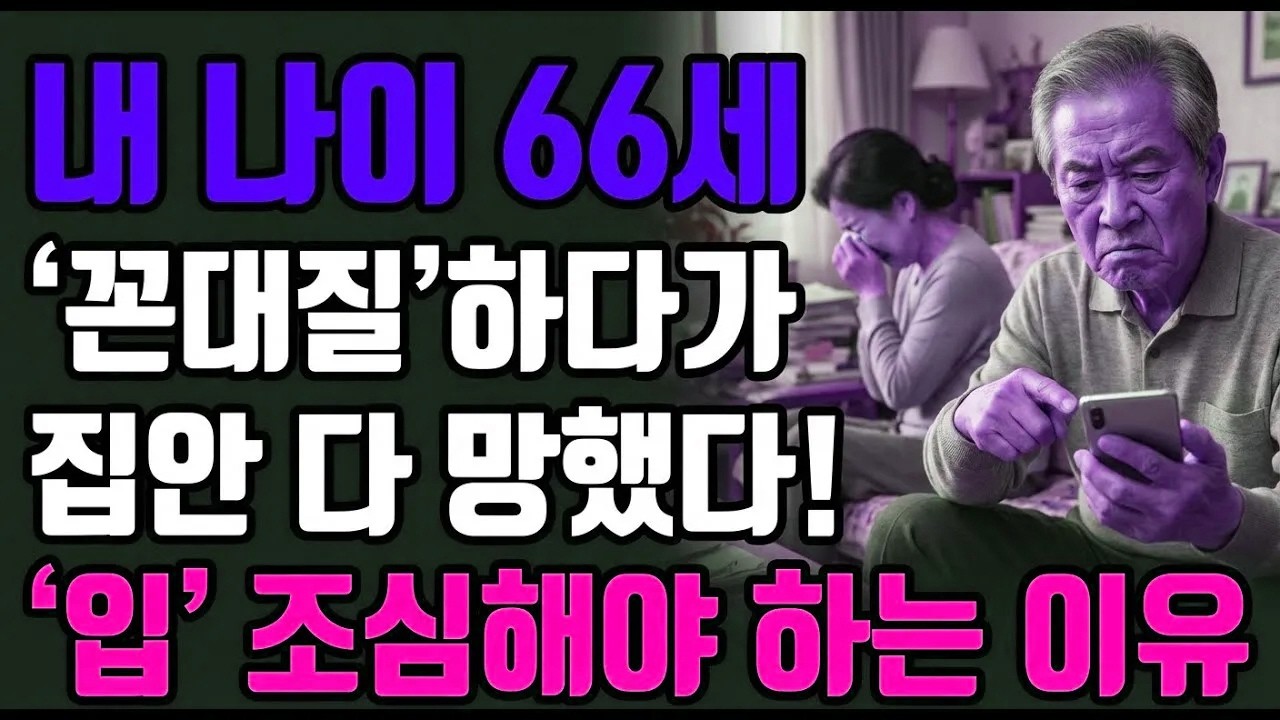 내 나이 66세 큰 마음 먹고 시작한 