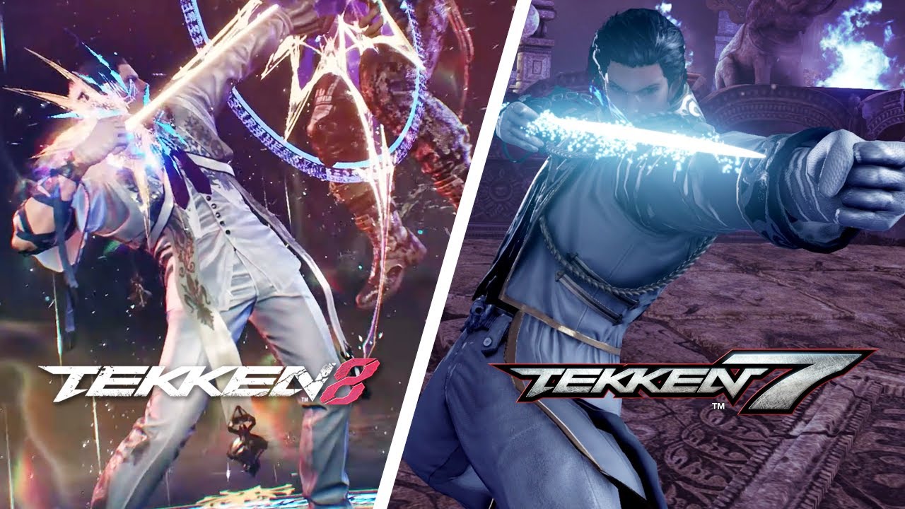 CLAUDIO SERAFINO Gameplay Comparison | TEKKEN 8 VS Tekken 7